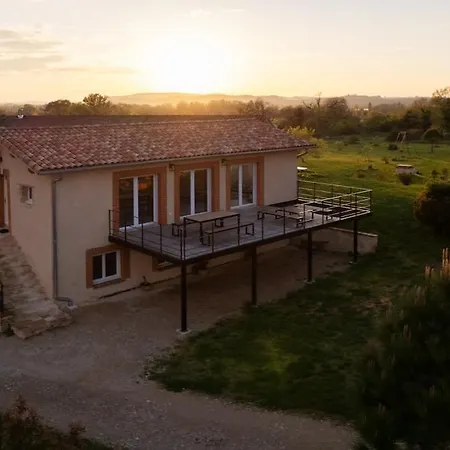 別荘 Les Vabres - Ancienne Ferme Renovee Piscine Petanque *